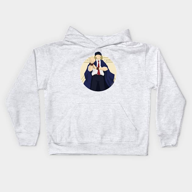 The Muscle Wizzard Kids Hoodie by Siderjacket